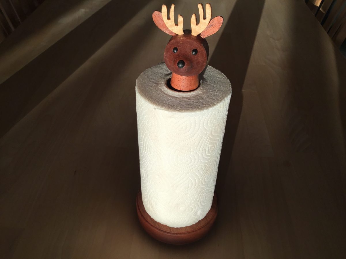 Køkkenrulle holder